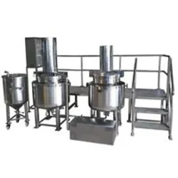 Automatic Hand Sanitizer Making and Filling Machine , SS Body